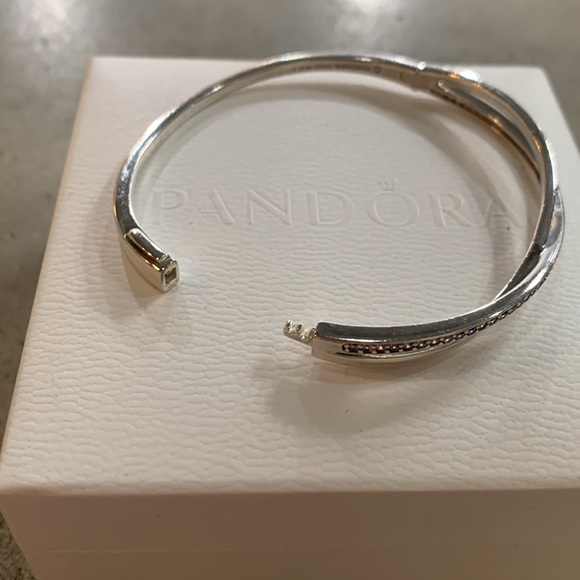 RETIRED Entwined Bangle - Picture 4 of 4